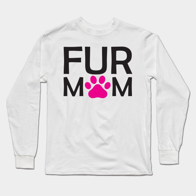 Pets -  FUR MOM Long Sleeve T-Shirt by justSVGs